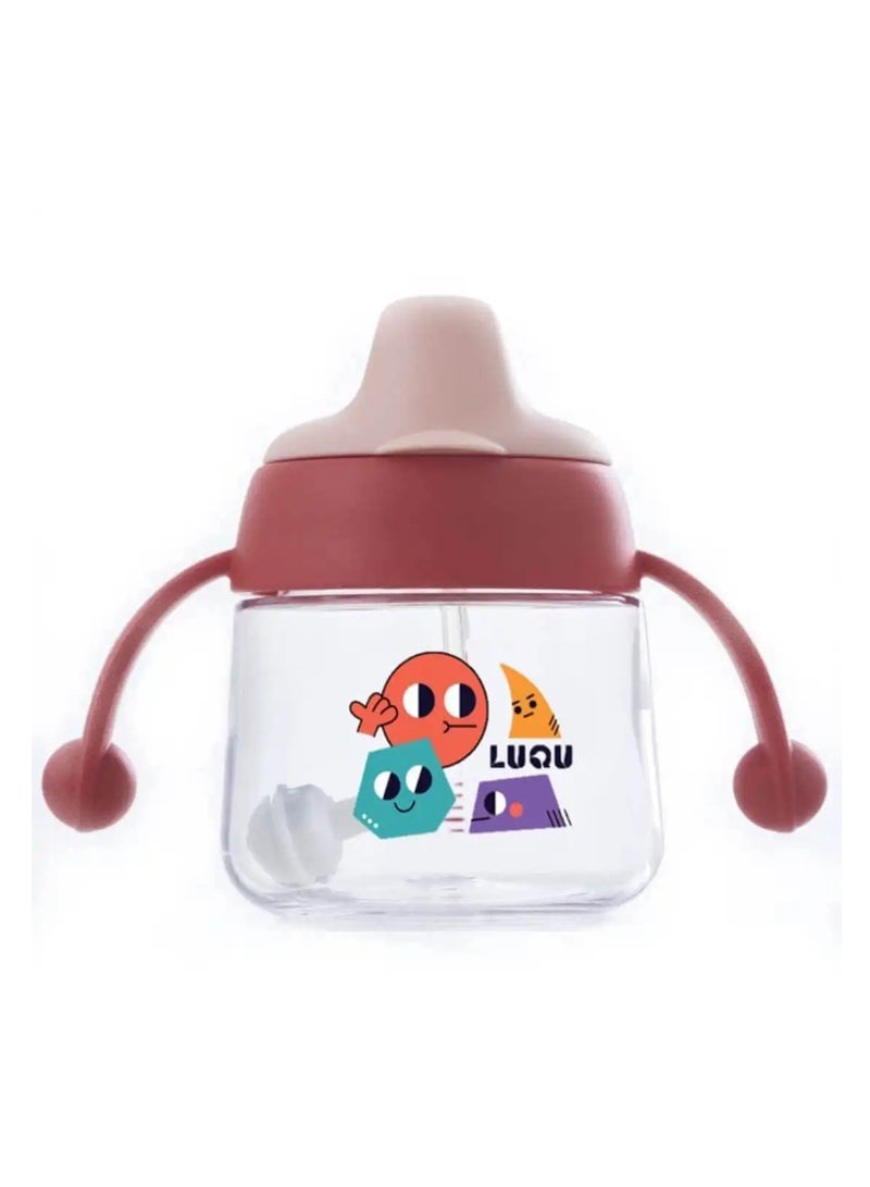 Luqu Duck Bill Water Cup Tritan Cup 180ml Pink